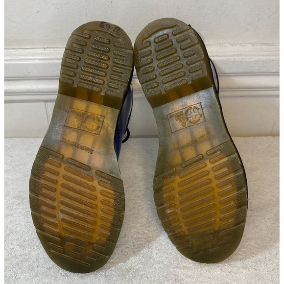 Dr. Martens Blue Combat Boots - Picture 8 of 15